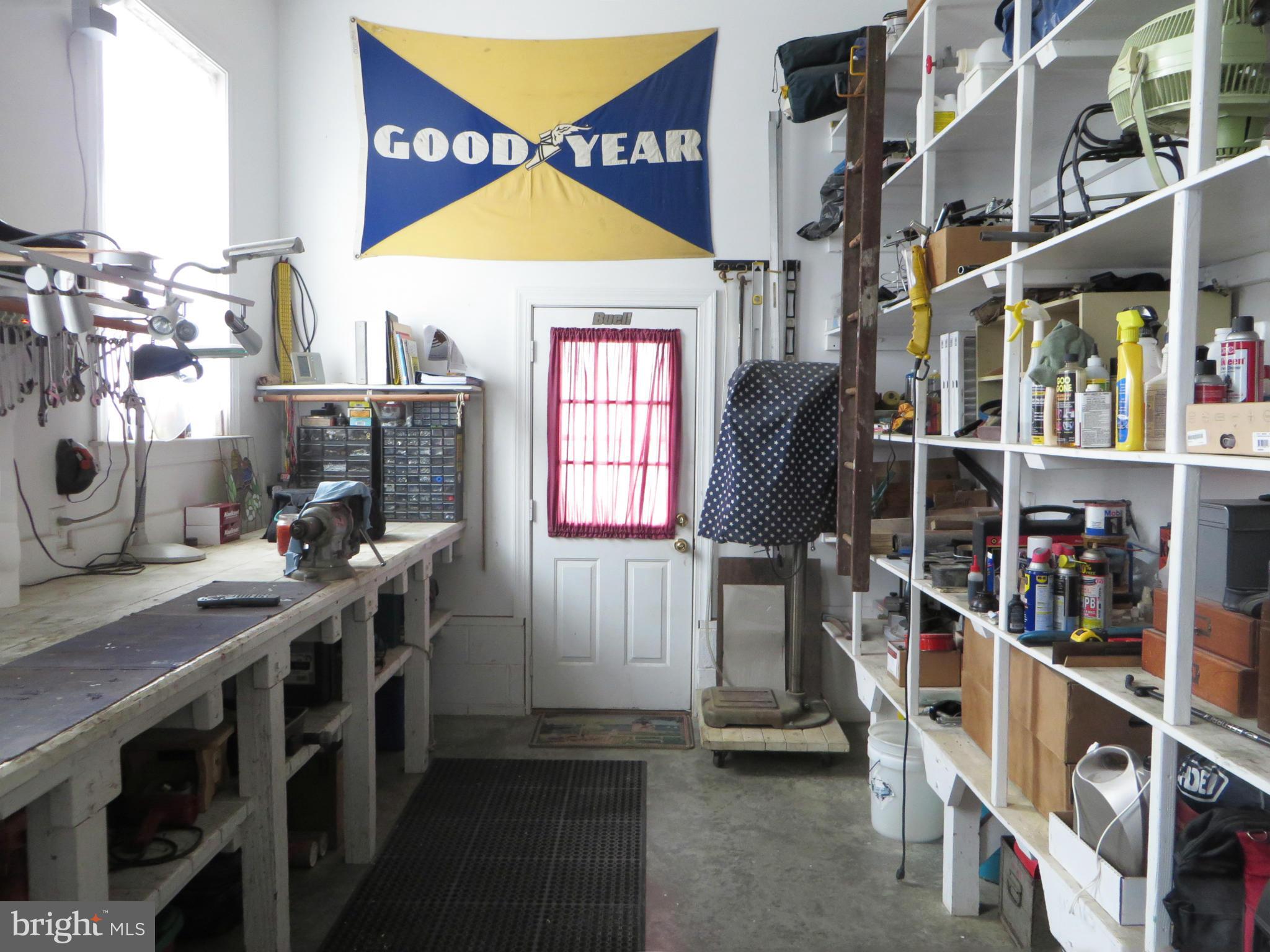 16745 St Jeromes Neck Road Dameron, MD 20628 - Photo 28 of 30 Giant workshop off the garage
