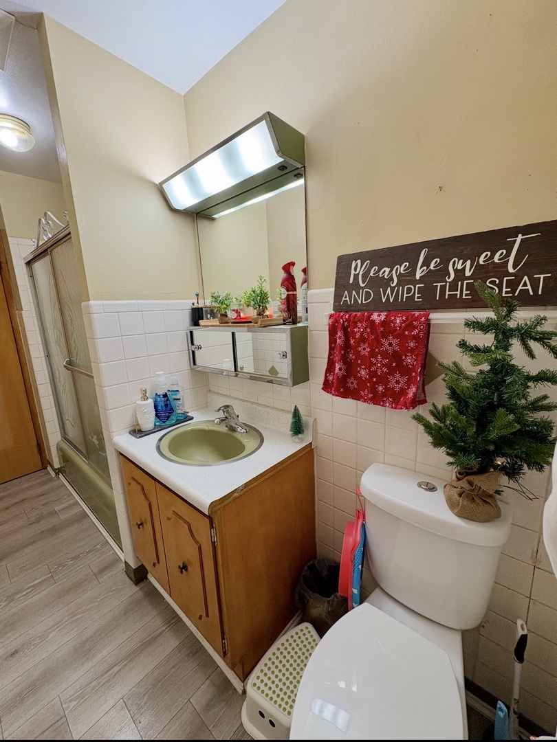 1726 Union Avenue Belvidere, IL 61008 - Photo 17 of 27 a bathroom with a sink mirror vanity and toilet