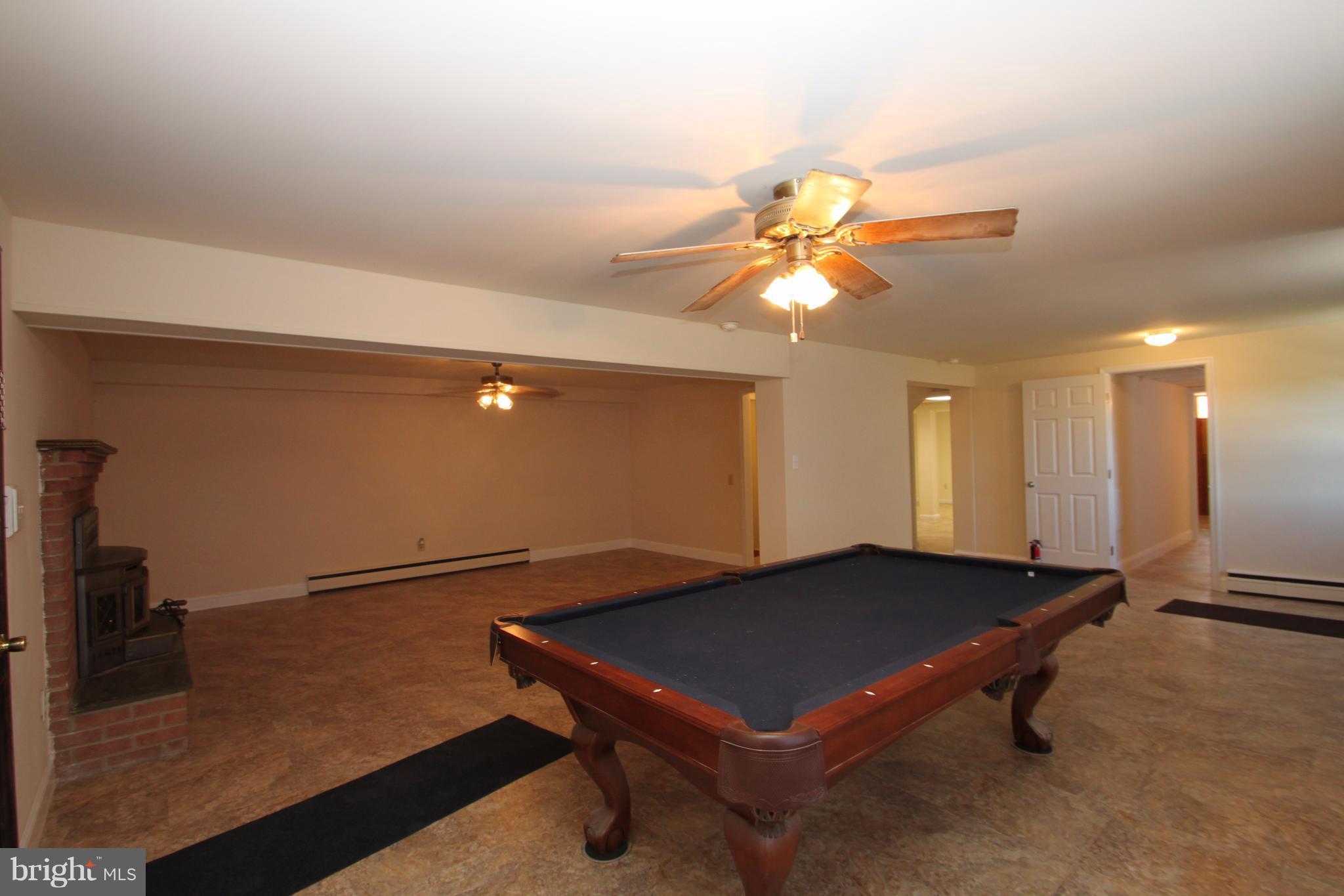 8348 Rixeyville Road Rixeyville, VA 22737 - Photo 21 of 28 Basement complete w/ pool table!
