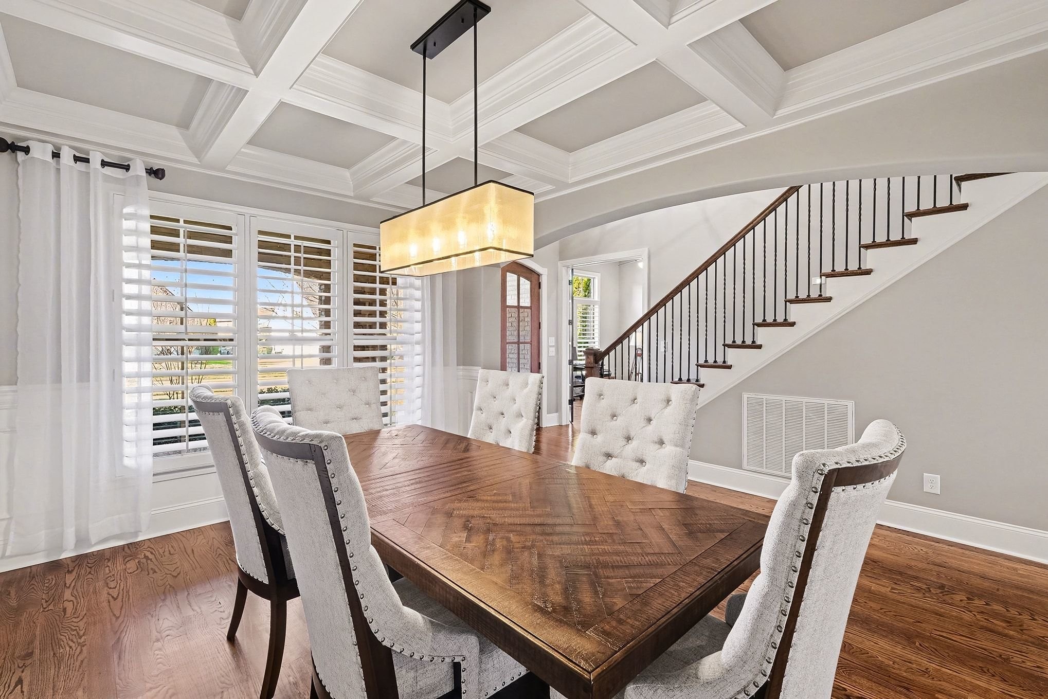 2015 Autumn Ridge Way Spring Hill, TN 37174 - Photo 4 of 42 a view of a dining room with furniture window and wooden floor