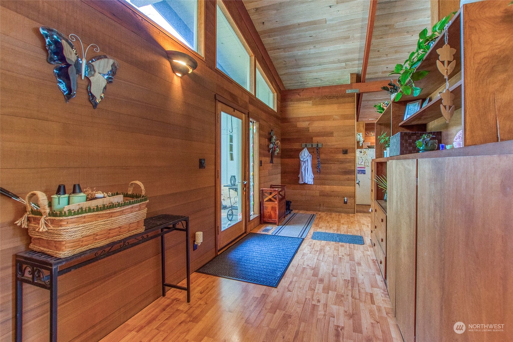 153 Exton Road Orcas Island, WA 98280 - Photo 18 of 30 a view of a room with wooden floor and furniture