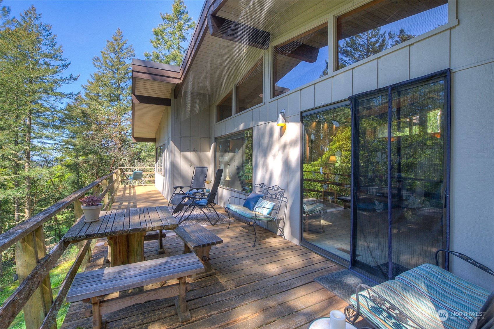 153 Exton Road Orcas Island, WA 98280 - Photo 5 of 30 a view of deck with patio