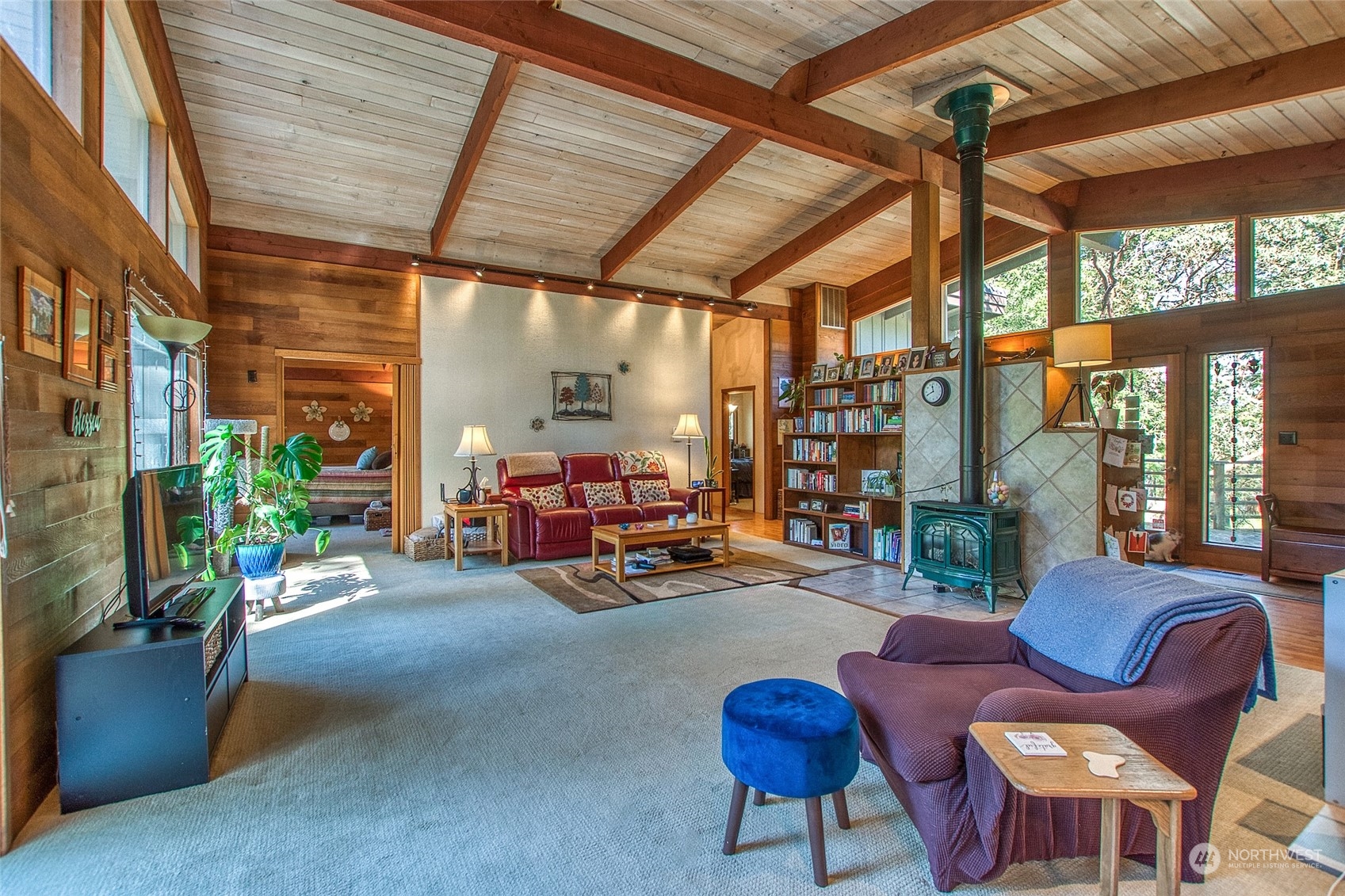153 Exton Road Orcas Island, WA 98280 - Photo 9 of 30 a view of a chairs in a patio