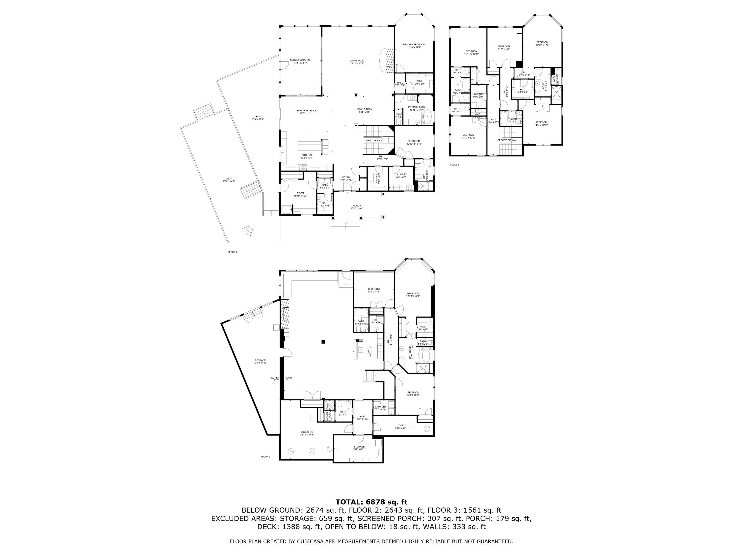 W5539 Oak Park Road La Grange, WI 53121 - Photo 45 of 46 Main house floor plans
