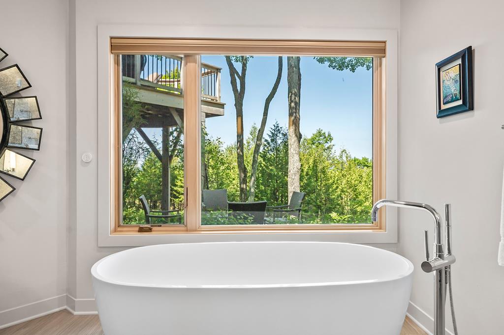 8469 Islandview Road Fish Creek, WI 54212 - Photo 75 of 89 Soaking Tub With A View