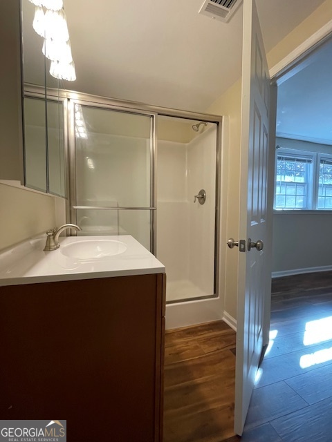 142 Bill Brown Road Pembroke, GA 31321 - Photo 23 of 33 a bathroom with a sink and mirror