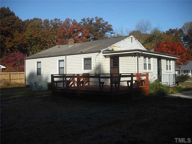 325 Grovemont Road Raleigh, NC 27603 - Photo 18 of 18 Enjoy your Private Backyard on your Spacious Back Deck!