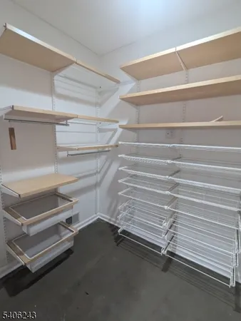 a refrigerator in a room