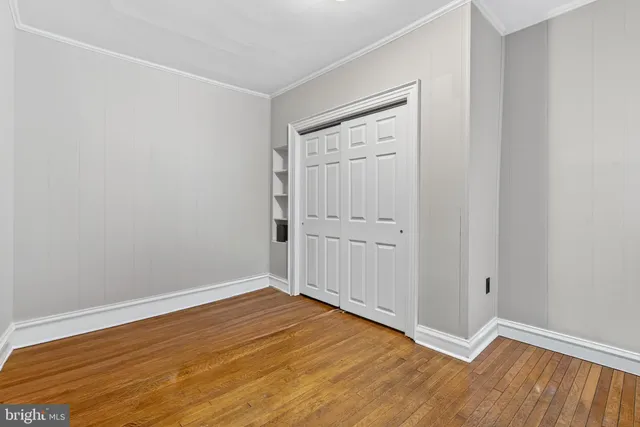 wooden floor in an empty room