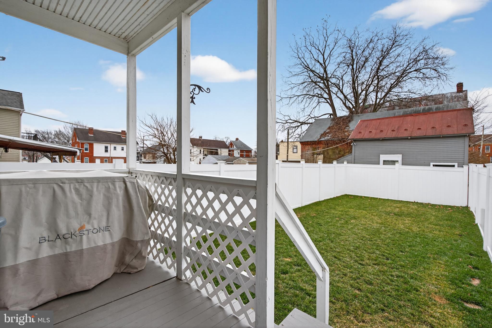 222 North Franklin Street Hanover, PA 17331 - Photo 28 of 29 a view of a house with a outdoor space