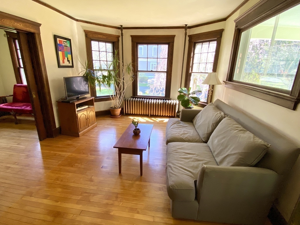 14 Nutting Avenue Amherst, MA 01002 - Photo 11 of 41 a living room with furniture and a flat screen tv