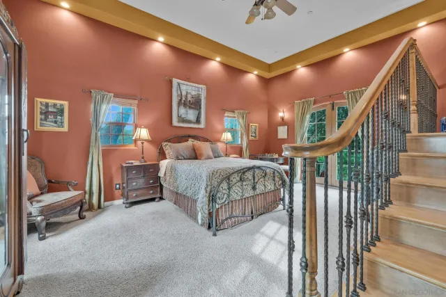 a view of a terrace with a garden