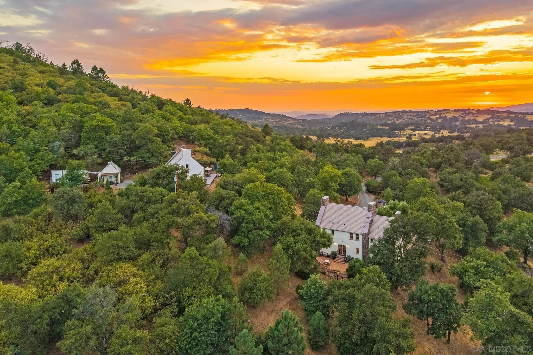 3839 Deer Lake Park Road Julian, CA 92036 - Photo 74 of 74 a view of a city with mountains in the background
