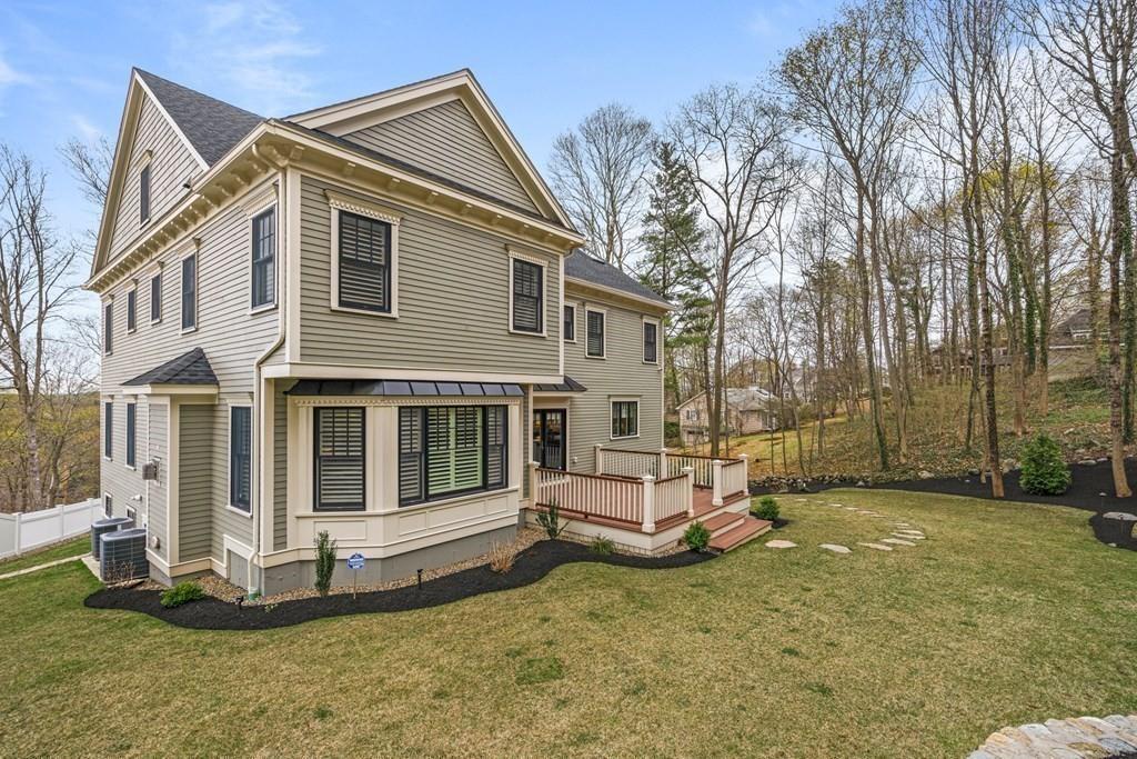 6 Johnson Road Winchester, MA 01890 - Photo 34 of 42 a view of a house with backyard