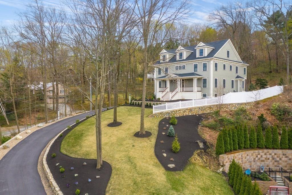 6 Johnson Road Winchester, MA 01890 - Photo 39 of 42 a view of a swimming pool with house