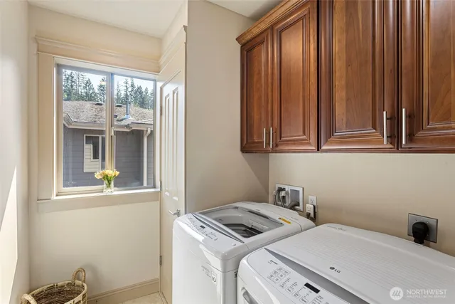 a view of utility room and utility room