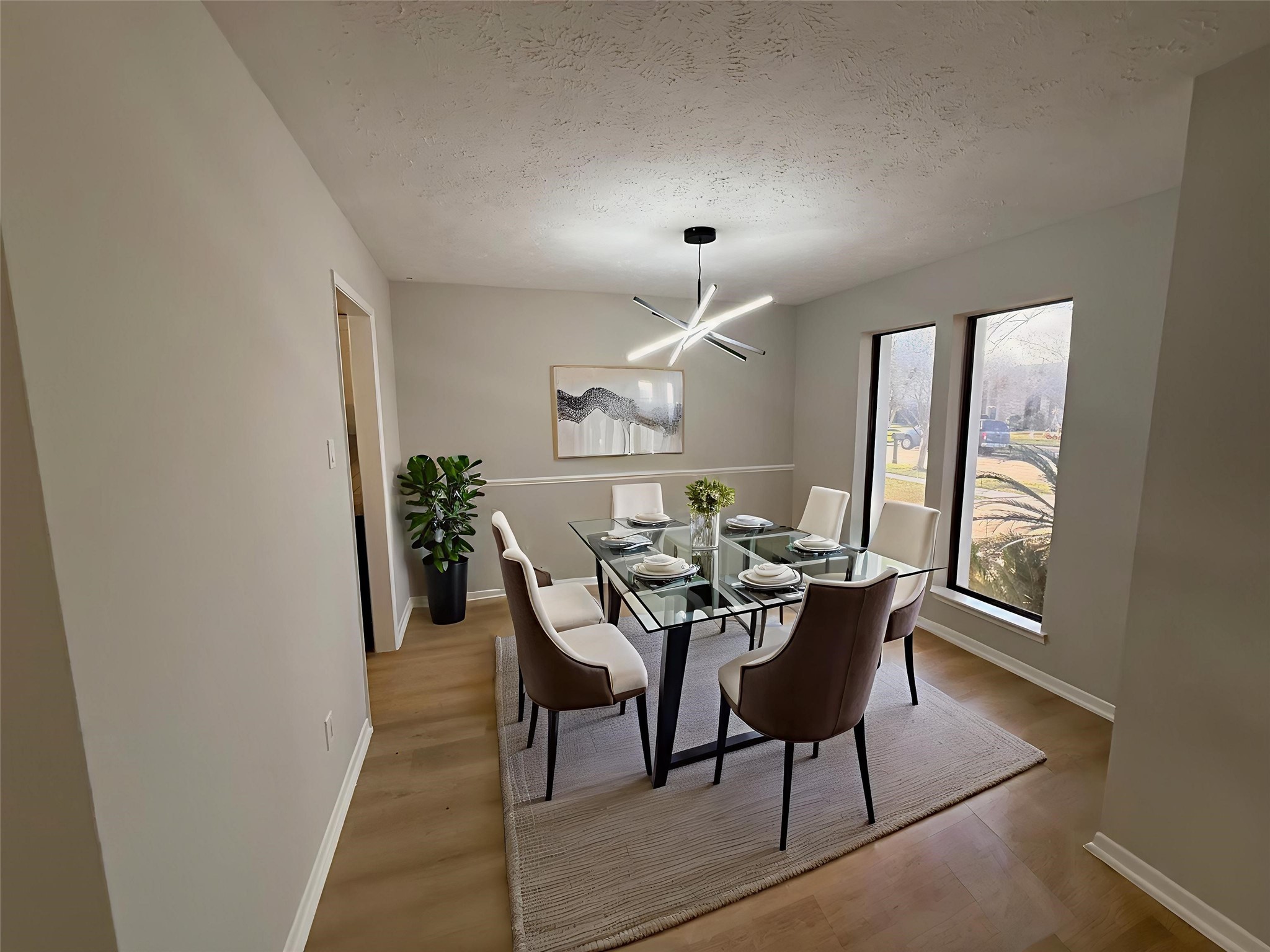 10130 Sagedale Drive Houston, TX 77089 - Photo 11 of 36 a view of a dining room with furniture and window