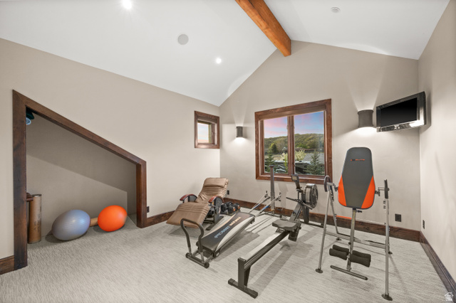 10280 Dimple Dell Road Sandy, UT 84092 - Photo 40 of 58 second bedroom upstairs or workout room