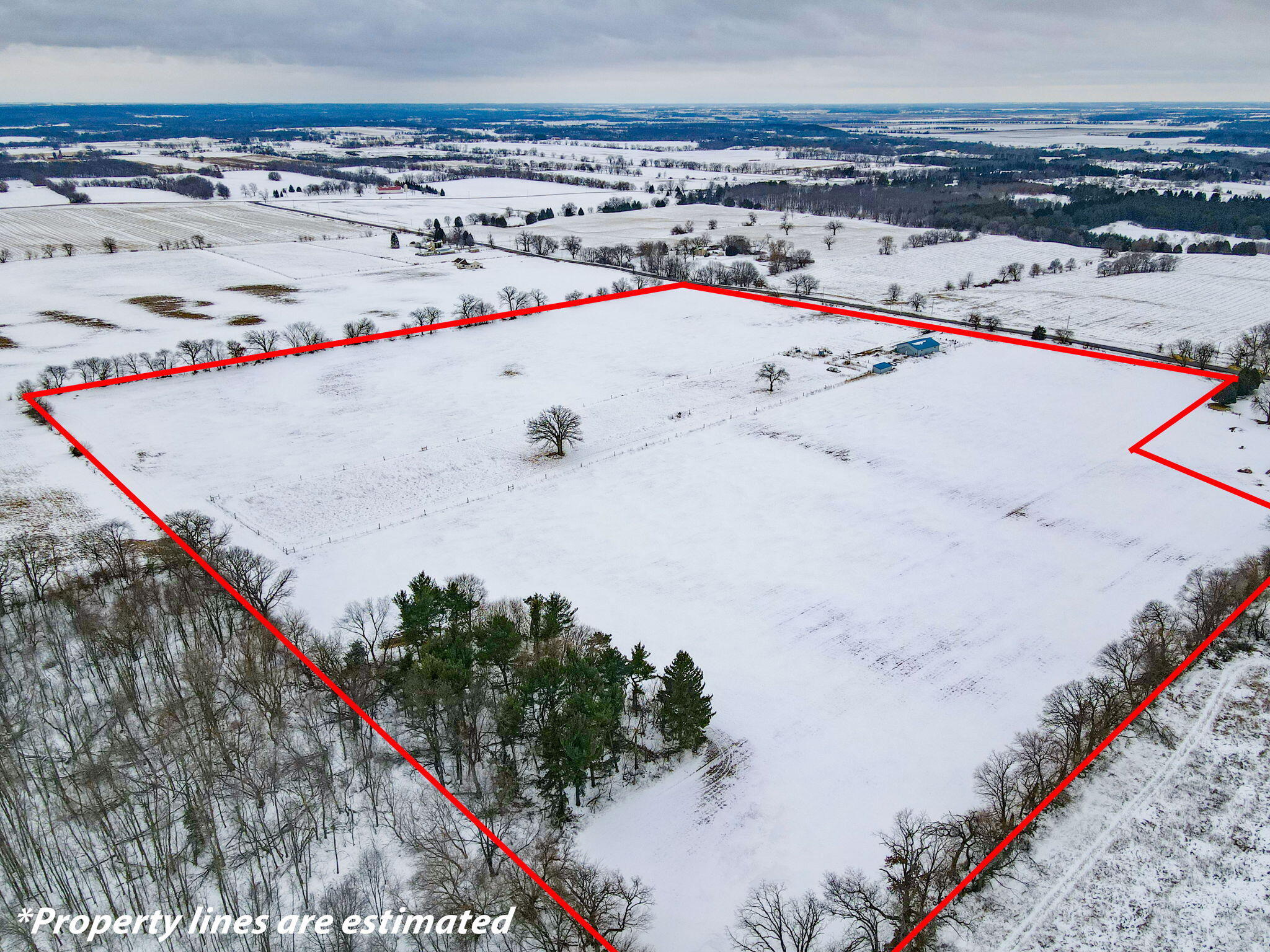 N2650 Hardscrabble Road Dousman, WI 53118 - Photo 6 of 18 Aerial 7