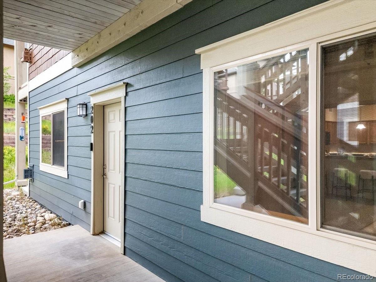 140 Sterling Loop, Unit 202 Fraser, CO 80442 - Photo 7 of 24 a view of a door from a window