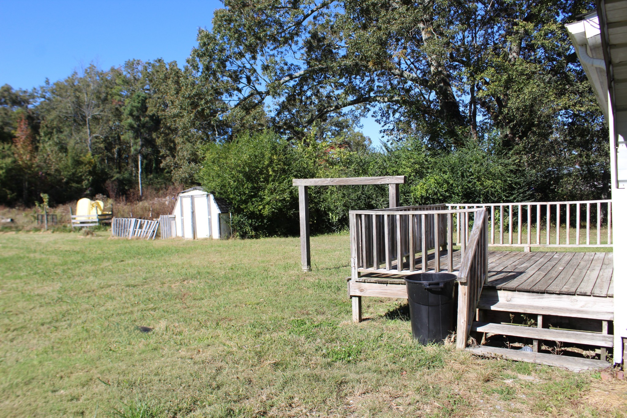 5453 Awalt Road Tullahoma, TN 37388 - Photo 18 of 19 a view of a deck with a back yard