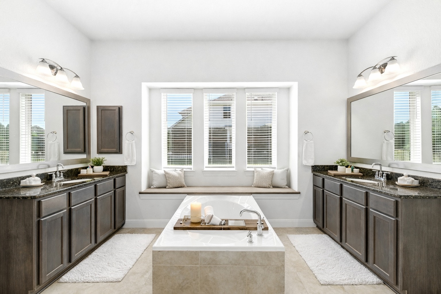 216 Tovas Secret Cove Georgetown, TX 78628 - Photo 11 of 30 a kitchen with stainless steel appliances granite countertop a stove a sink and a refrigerator