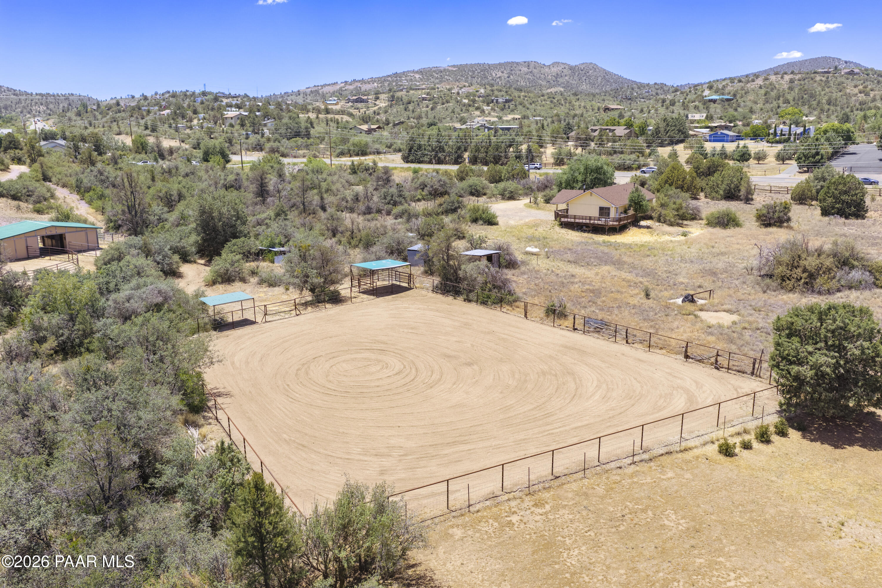 1584 West Cliff Rose Road Prescott, AZ 86305 - Photo 63 of 66 Aerial View