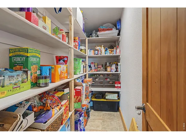 a room with storage and utility
