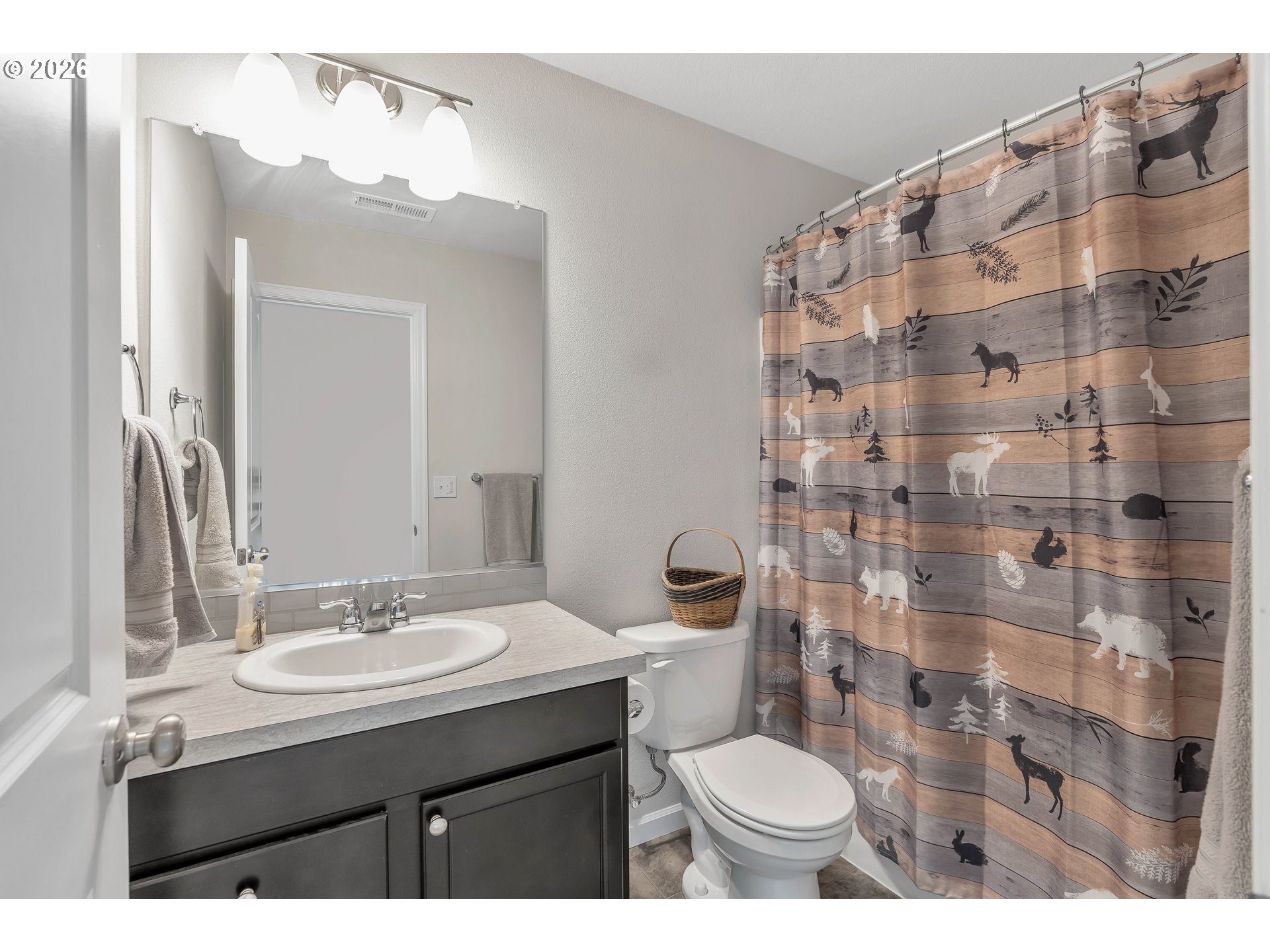 2137 Southeast 15th Alley Gresham, OR 97080 - Photo 20 of 44 a bathroom with a sink toilet and shower