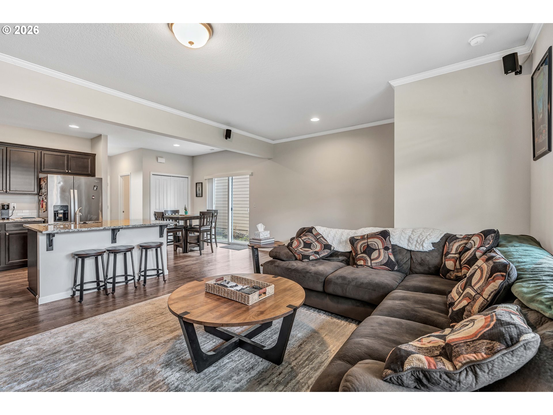 2137 Southeast 15th Alley Gresham, OR 97080 - Photo 9 of 44 a living room with furniture and a dining table