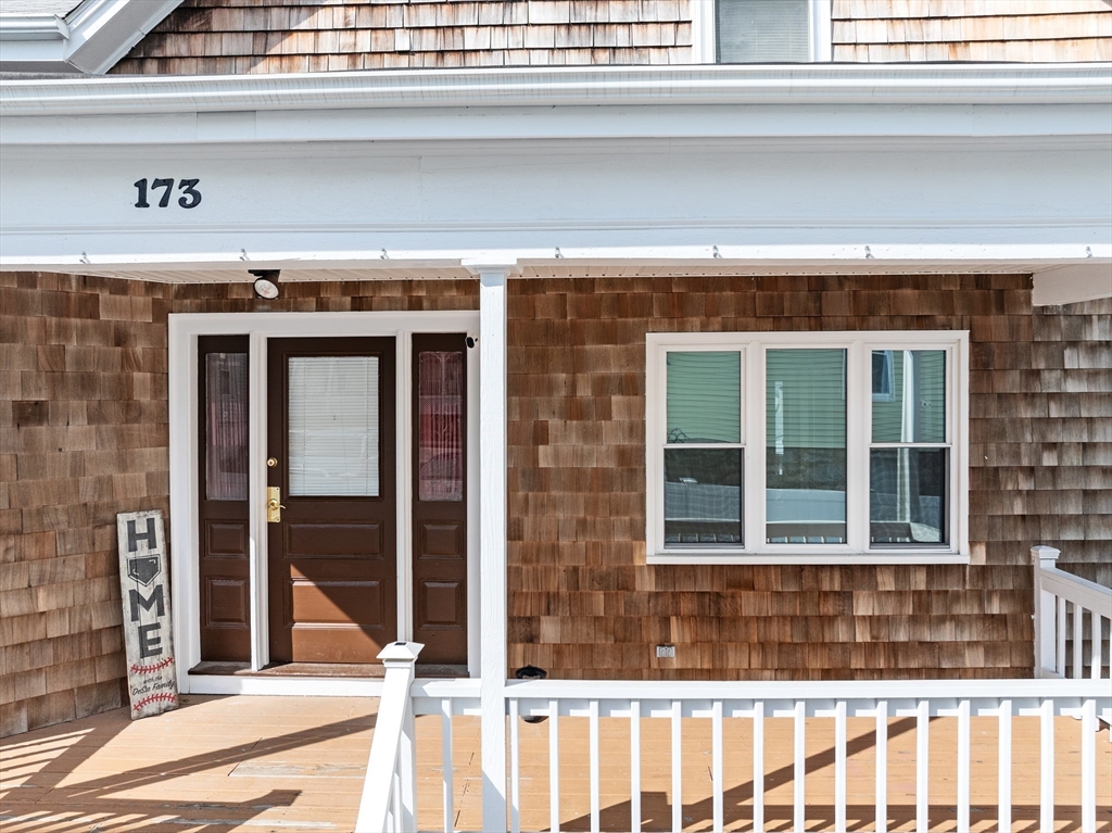 173 Whipple Street Fall River, MA 02721 - Photo 2 of 41 a front view of a house with a glass windows