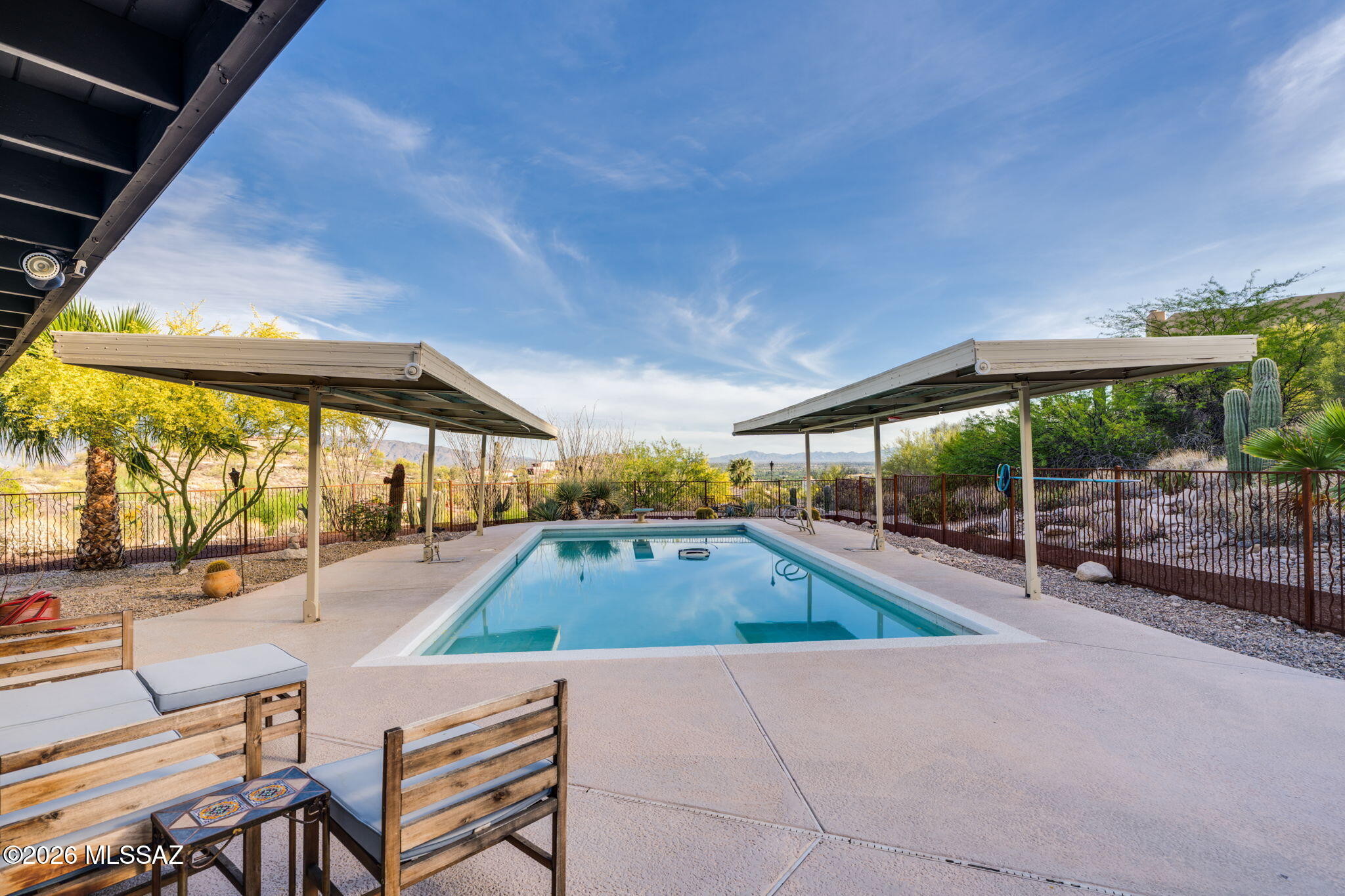 4641 North Rockcliff Road Tucson, AZ 85750 - Photo 46 of 48 Pool with ramadas