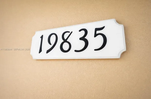 a close up of a sign