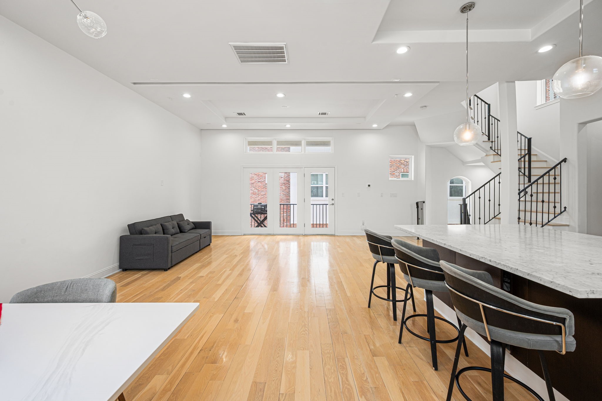 1842 Colquitt Street Houston, TX 77098 - Photo 41 of 42 a room with wooden floor and pool table