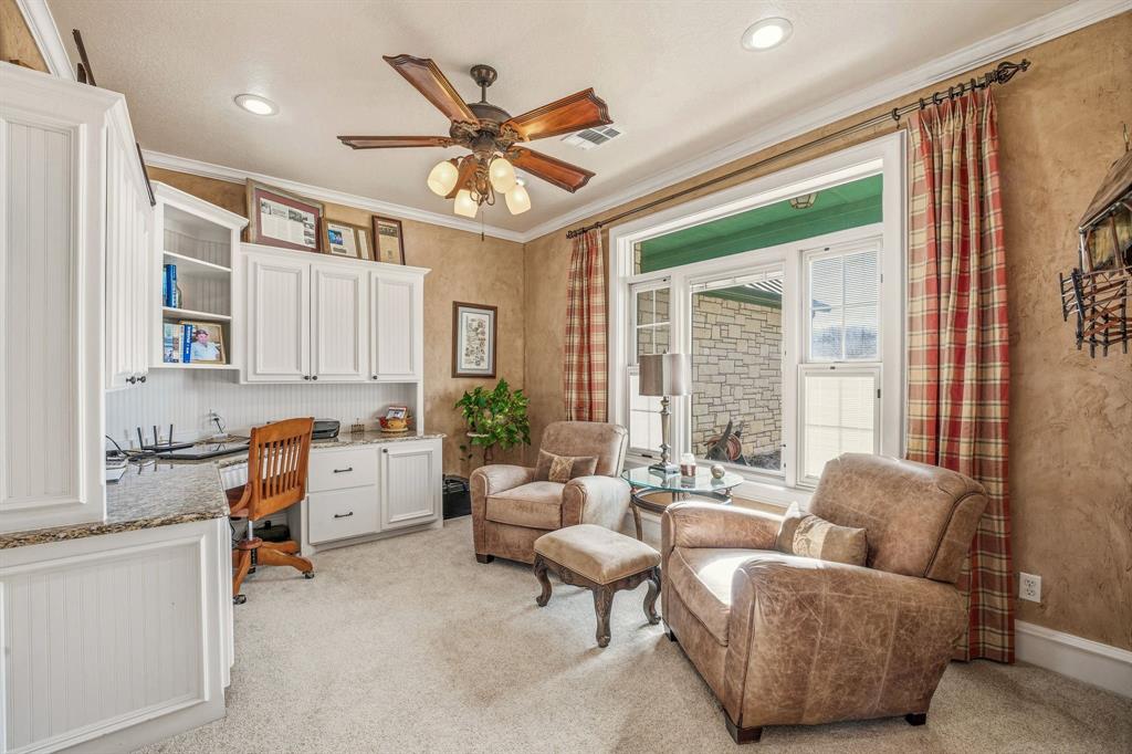 501 County Road 103 Comanche, TX 76442 - Photo 24 of 40 a living room with furniture and a large window
