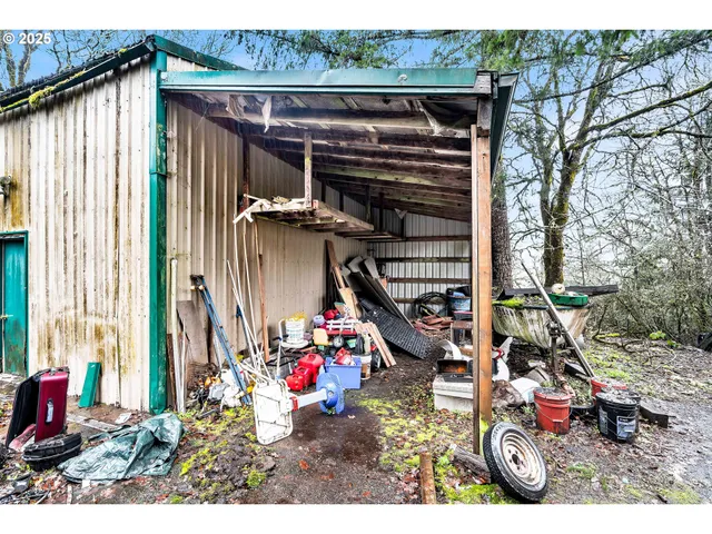 a view of storage and utility room