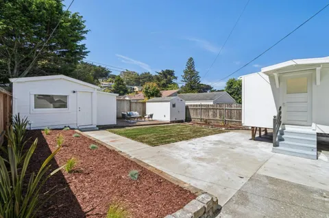 a outdoor space with a patio