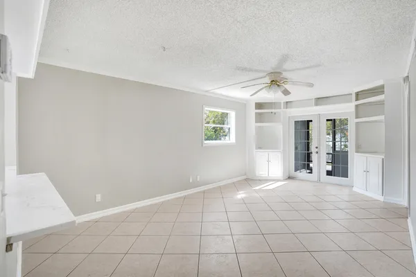 a view of an empty room with window