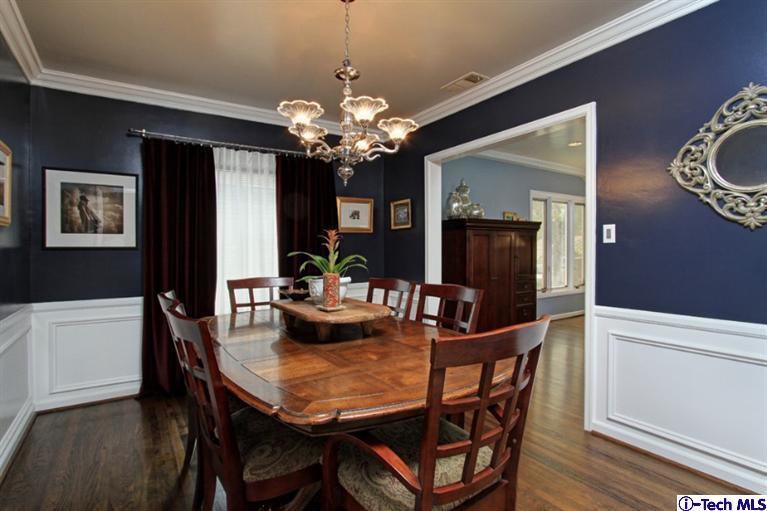 532 Alhambra Road San Gabriel, CA 91775 - Photo 5 of 28 a view of a dining room with furniture and chandelier