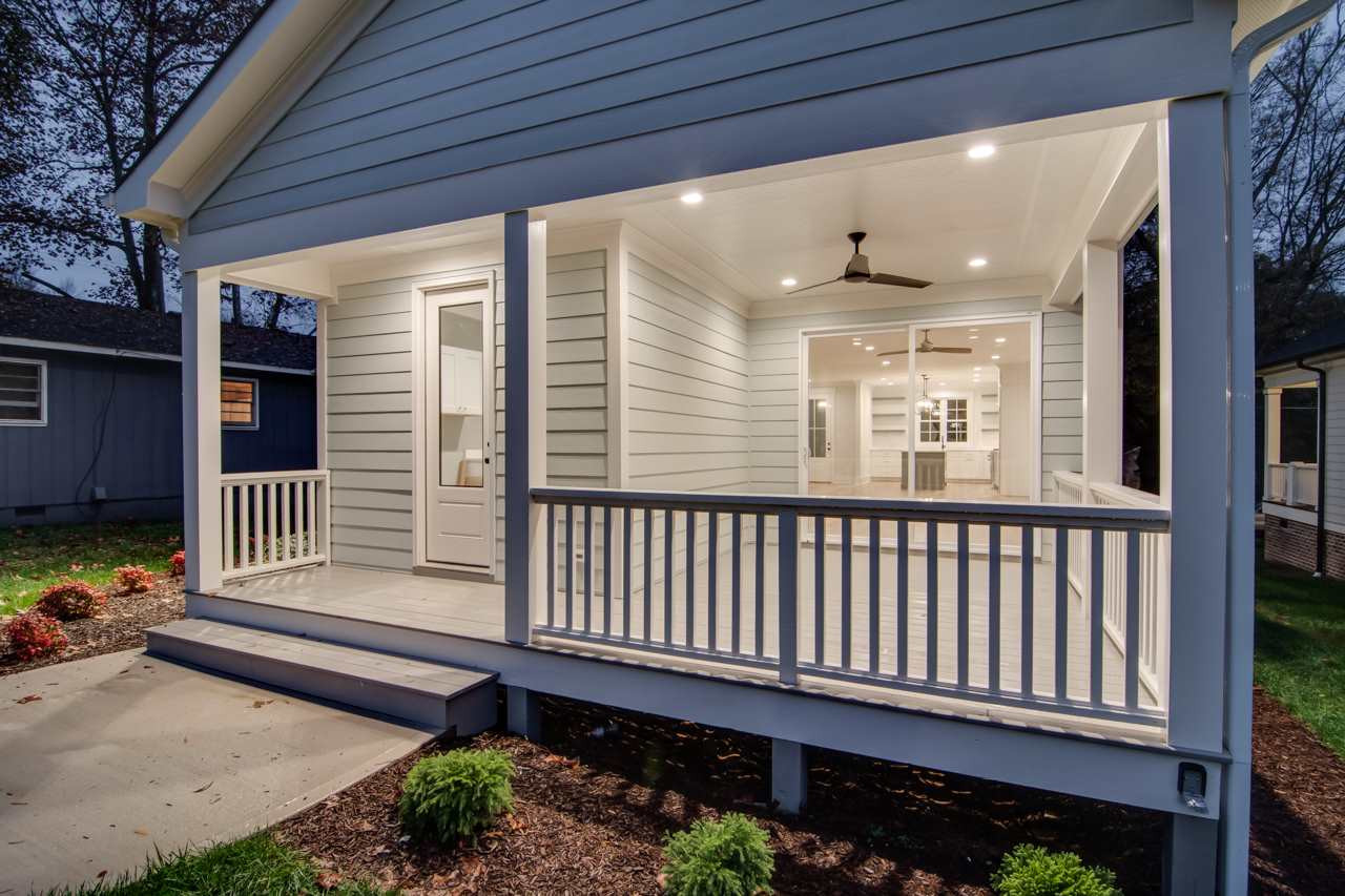 1006 Onslow Street Durham, NC 27705 - Photo 29 of 30 a view of a backyard with a deck