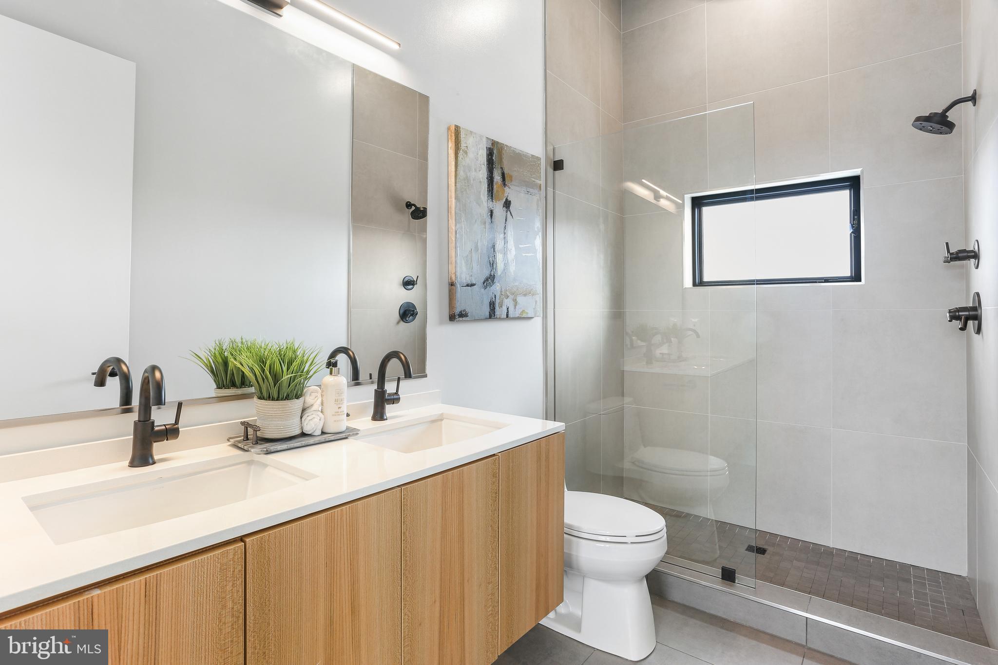1434 Chapin Street Northwest, Unit 8 Washington, DC 20009 - Photo 37 of 50 Frameless Shower Glass Door