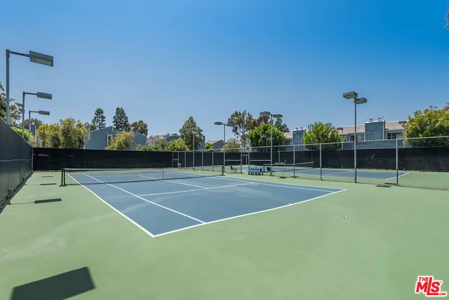 a view of a tennis court