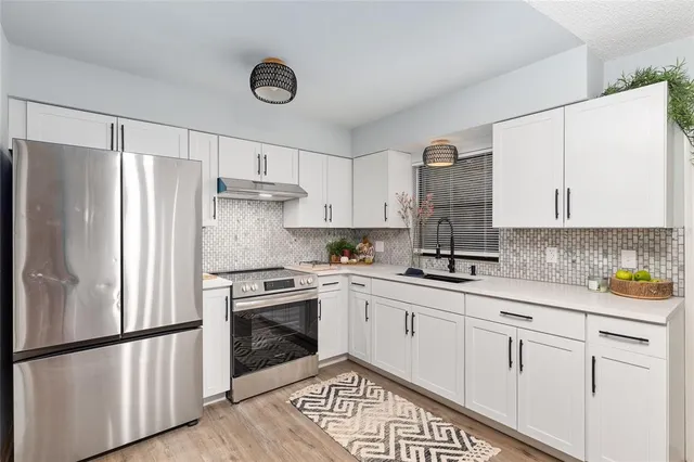 a view of small space with empty racks on the wall