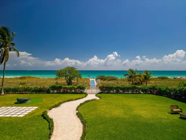 a view of a city with tall buildings