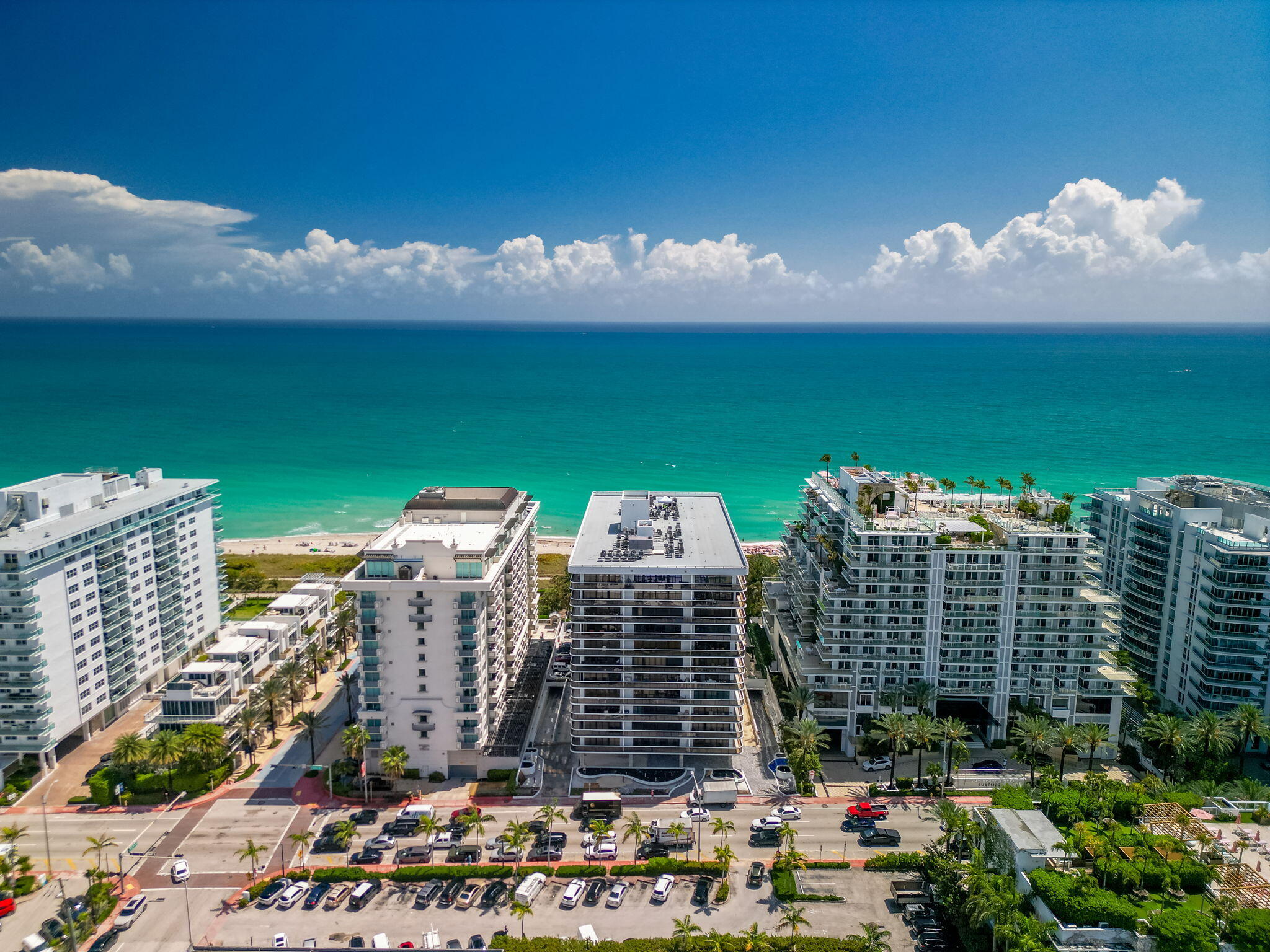9455 Collins Avenue, Unit 305 Surfside, FL 33154 - Photo 47 of 58 a view of a city with tall buildings