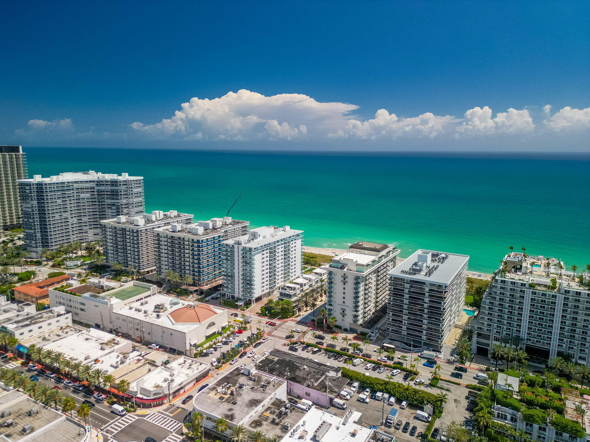 9455 Collins Avenue, Unit 305 Surfside, FL 33154 - Photo 49 of 58 a view of a terrace with chairs