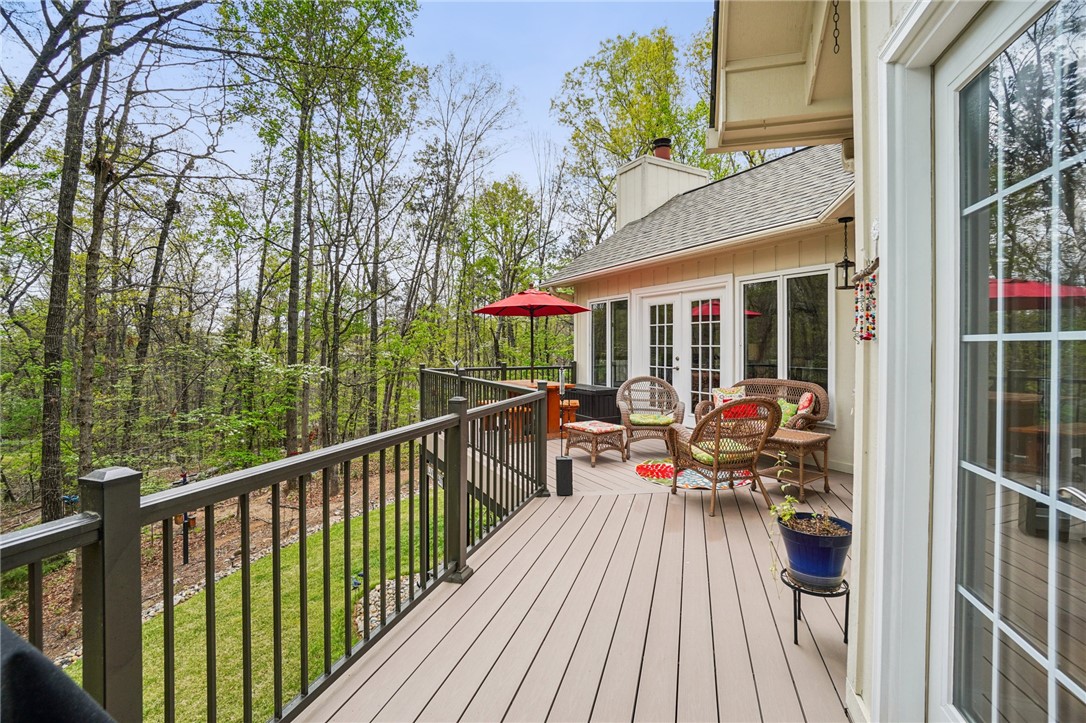 120 Beacon Ridge Circle Salem, SC 29676 - Photo 41 of 48 This spacious outdoor deck offers peaceful views of the surrounding natural landscape.
