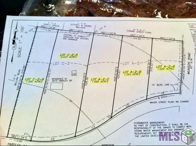 $78,500 | Lot A-2 Lot A-2 A Yardley Drive, Slaughter, LA 70777