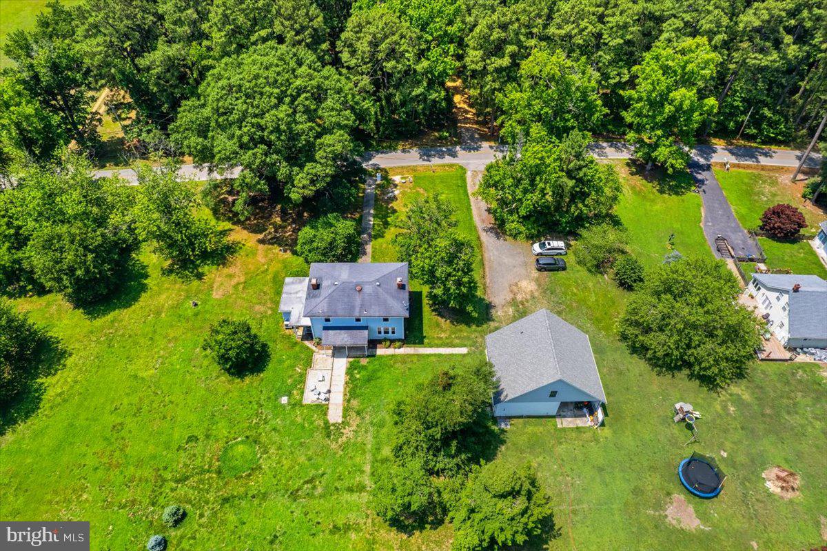 16146 Thomas Road Piney Point, MD 20674 - Photo 65 of 70 an aerial view of a house with yard swimming pool and outdoor seating