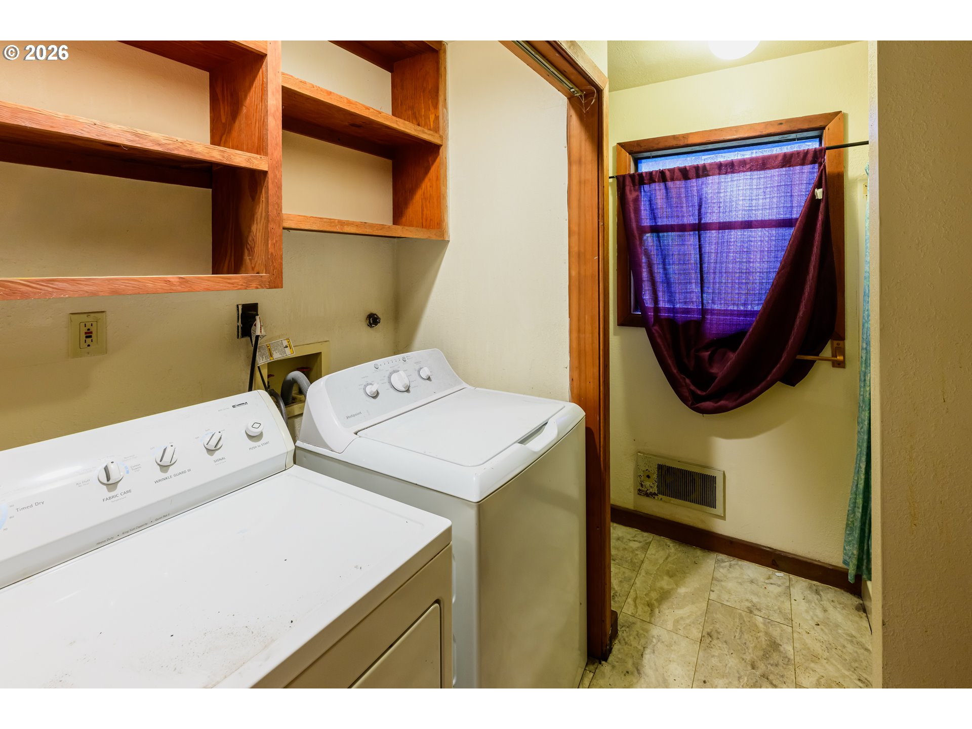 1377 Moonshine Park Road Logsden, OR 97357 - Photo 21 of 40 a utility room with dryer and washer